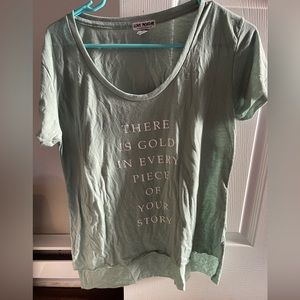 Love Monday Women's Crop Top Tank - Aqua, Medium